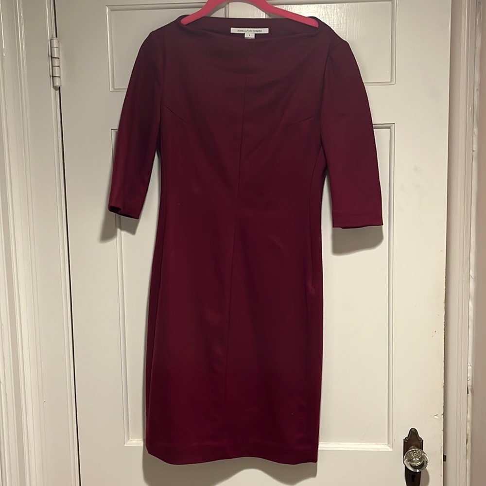 Diane Von Furstenberg sheath dress.